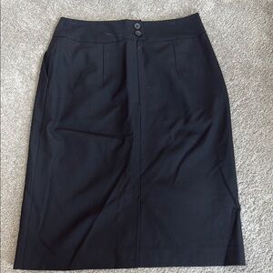 Mossimo Supply Co Black Knee-Length Pencil Skirt